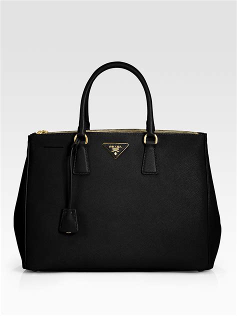 prada double zip bag tote|large prada double tote.